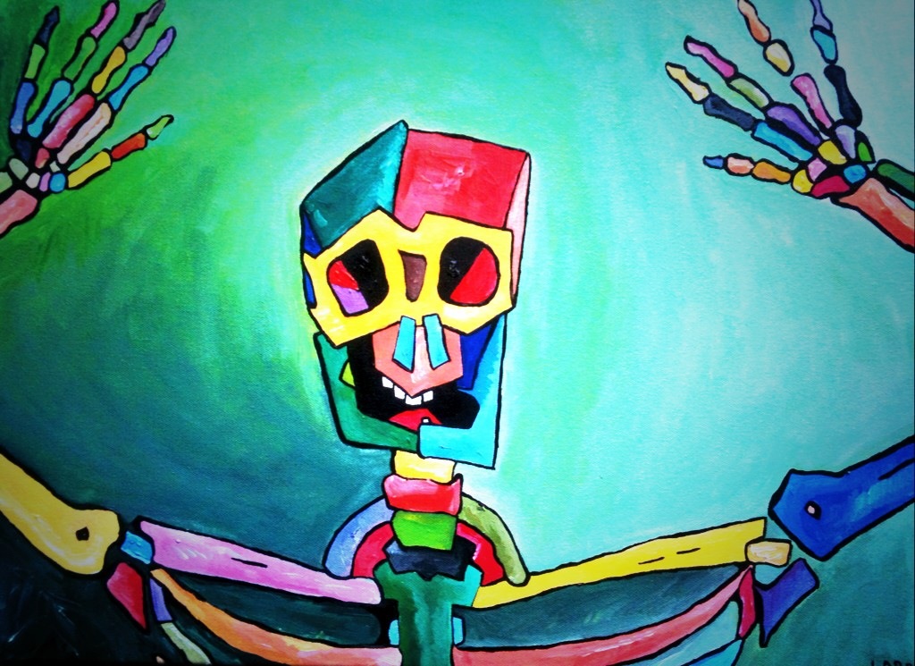 Stress of Modern Life May 2014 40x50cm 175 euros