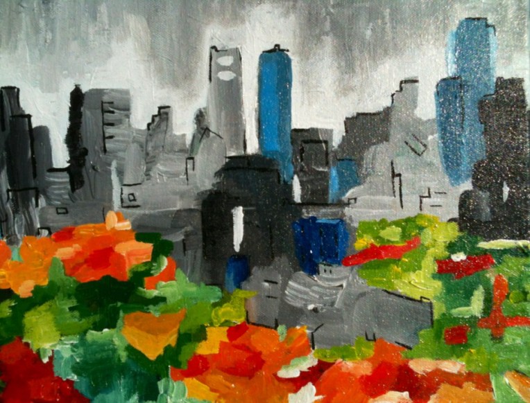 Singapore City June 2014  24x30cm EURO 250