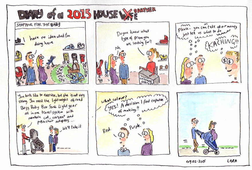 How not to go Pram&nbsp;Shopping