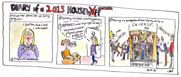 Diary of a Housewife 2015 Downsides of being pregnant