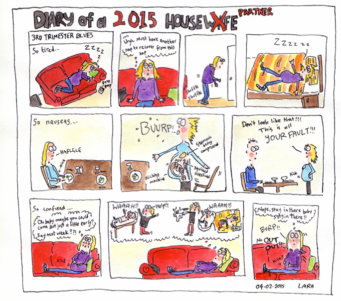 Third trimester blues