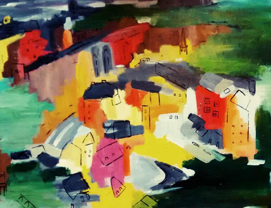 Luxembourg Oct 2014 50x40cm SOLD