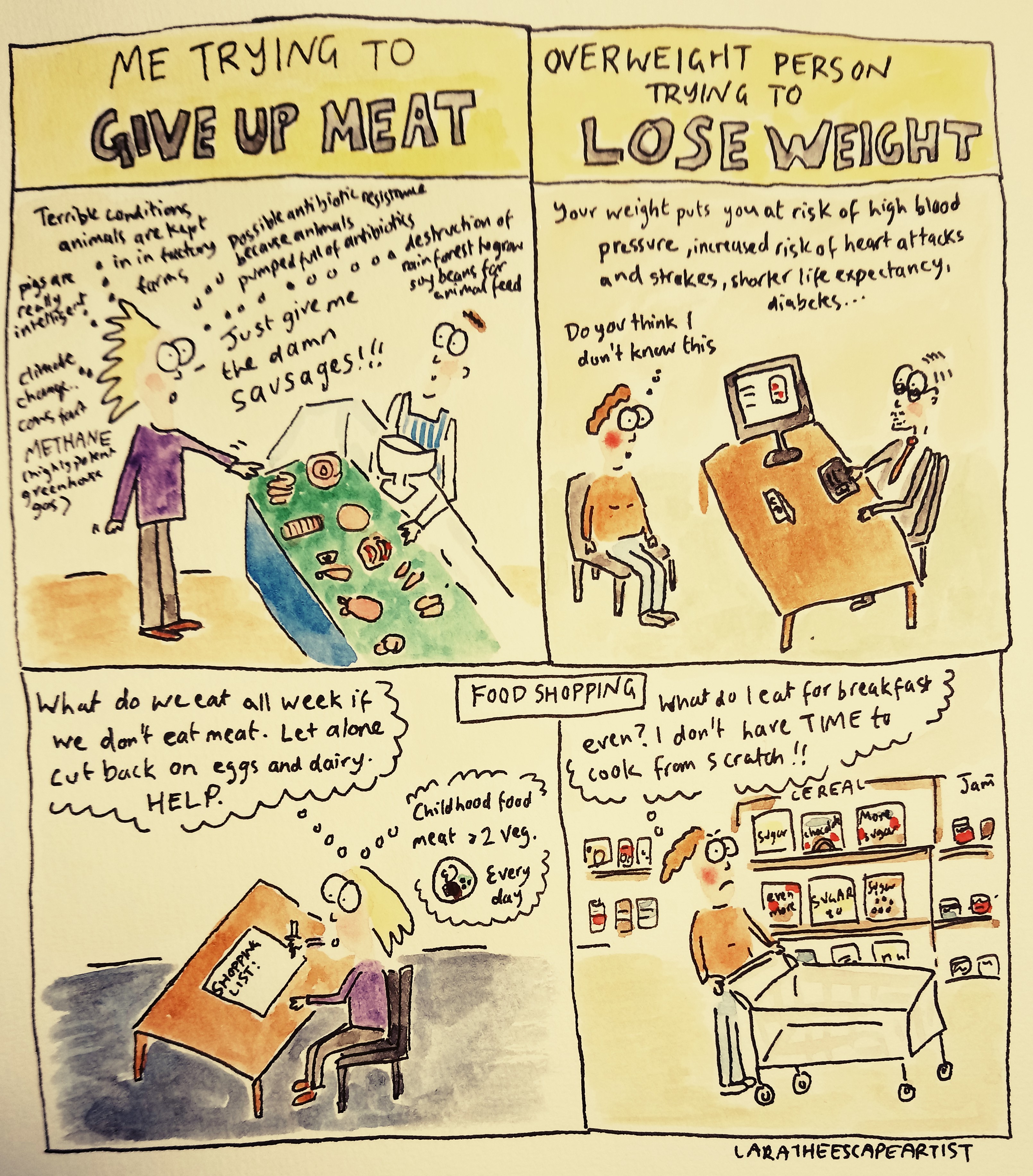 Giving up meat part 1