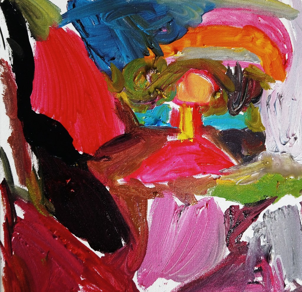 Messing around in the ‘studio’ with my&nbsp;daughter